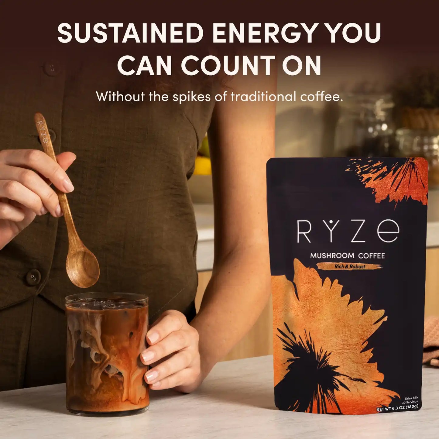 Mushroom Coffee Dark Roast Starter Kit (60 servings)
